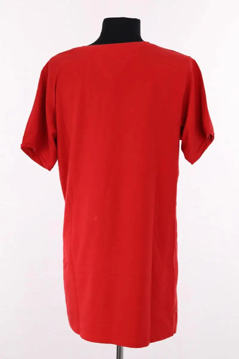 T-shirt Tommy Hilfiger Rouge en Coton