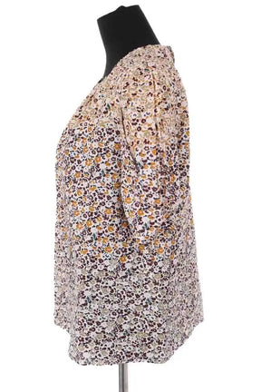 T-shirt Vanessa Bruno blouse mc 100 sanja Multicolore en Coton