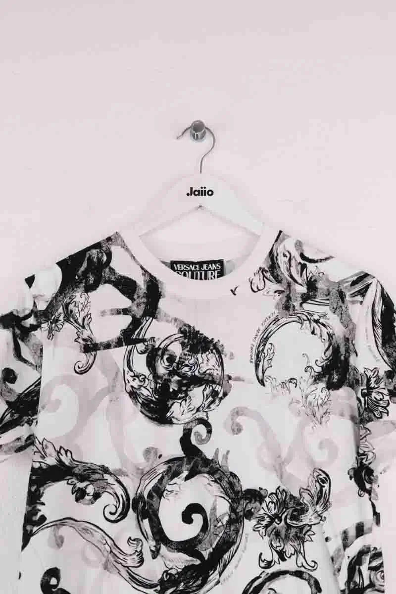 T-shirt Versace Blanc en Coton