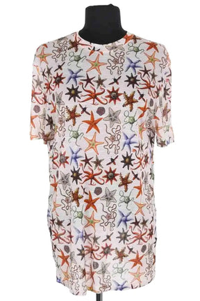 T-shirt Versace Blanc en Coton, taille XS - Seconde Main