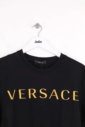 T-shirt Versace Noir en Coton