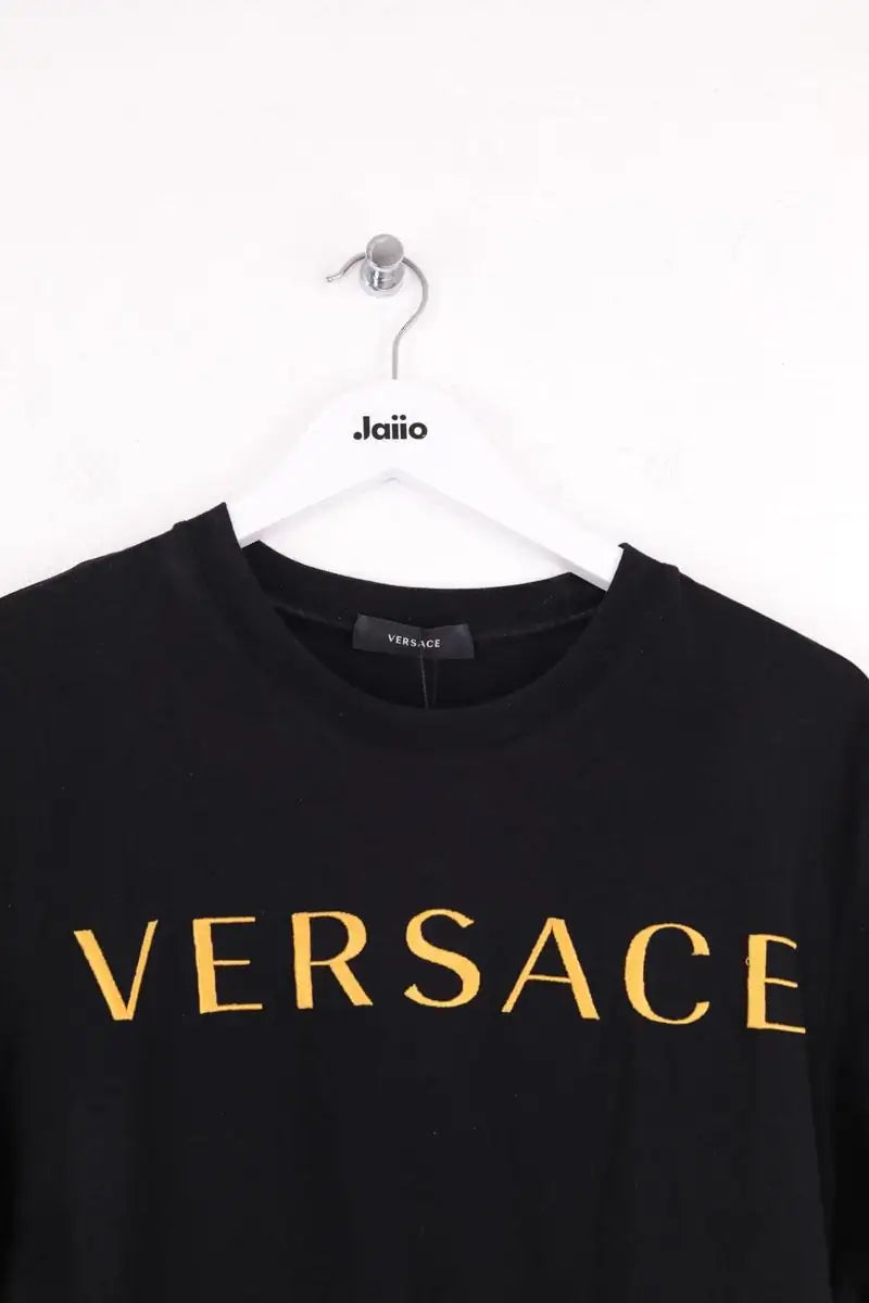 T-shirt Versace Noir en Coton
