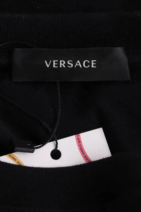 T-shirt Versace Noir en Coton
