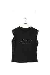 T-shirt Versace Noir en Synthétique, taille XL - Seconde Main