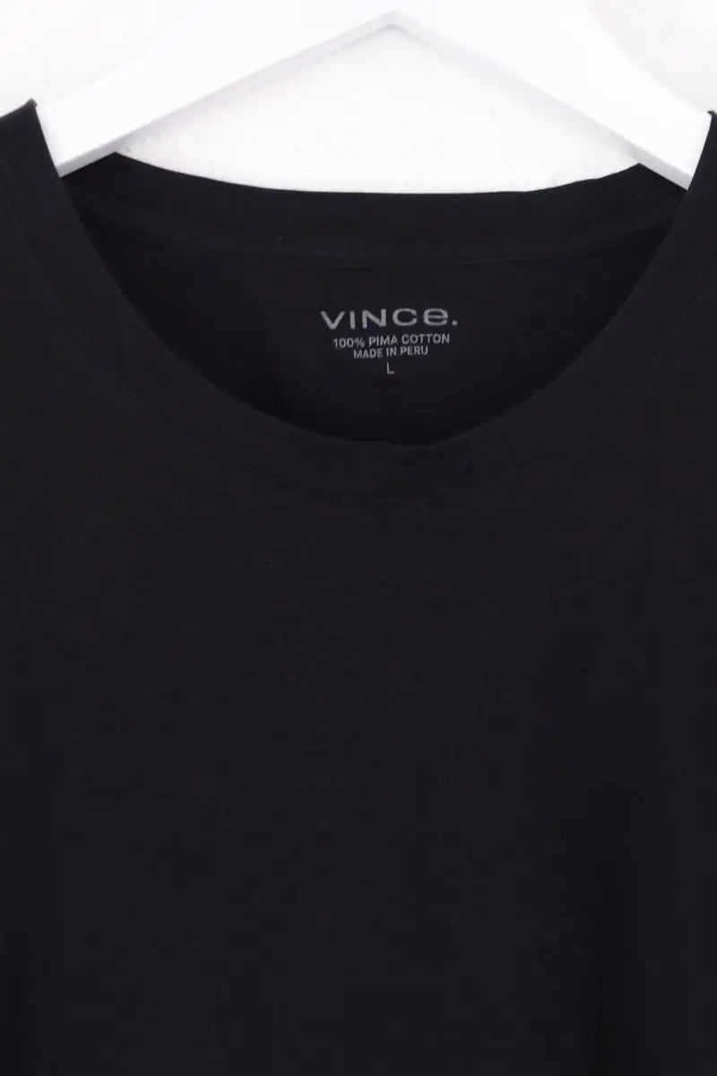 T-shirt Vince Noir en Coton