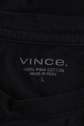 T-shirt Vince Noir en Coton