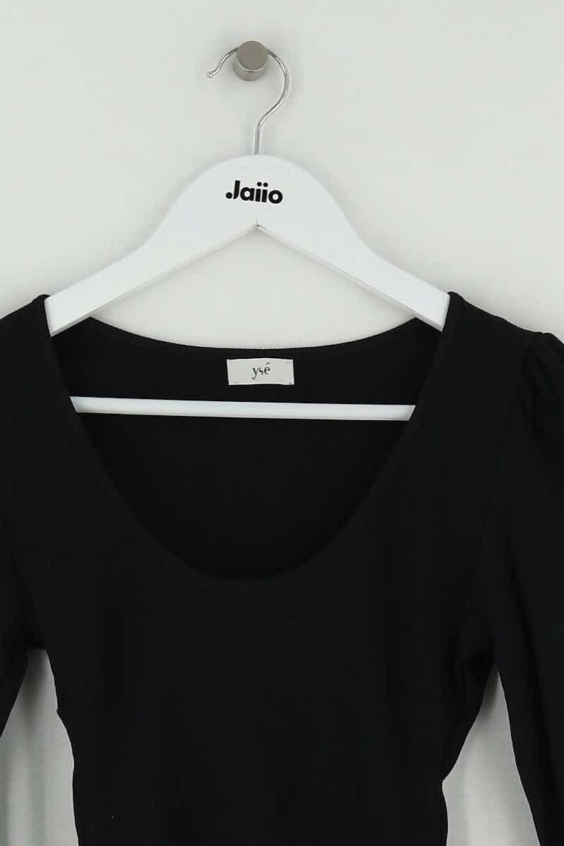 T-shirt Ysé Noir en Coton