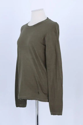 T-shirt Yves Saint Laurent Kaki en Coton