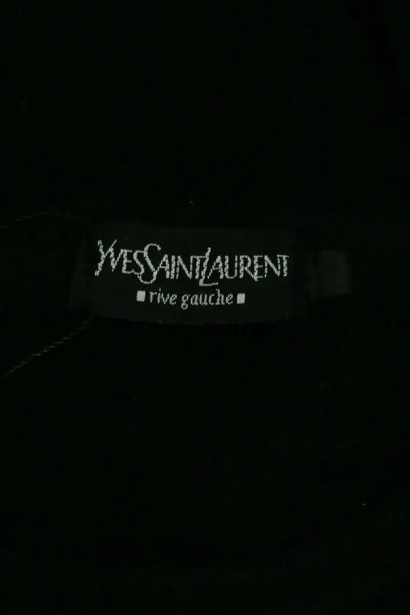T-shirt Yves Saint Laurent Noir en Coton