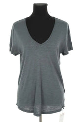 T-shirt Zadig & Voltaire Anthracite en Coton, taille M - Seconde Main