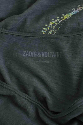 T-shirt Zadig & Voltaire Anthracite en Coton