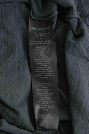 T-shirt Zadig & Voltaire Anthracite en Coton