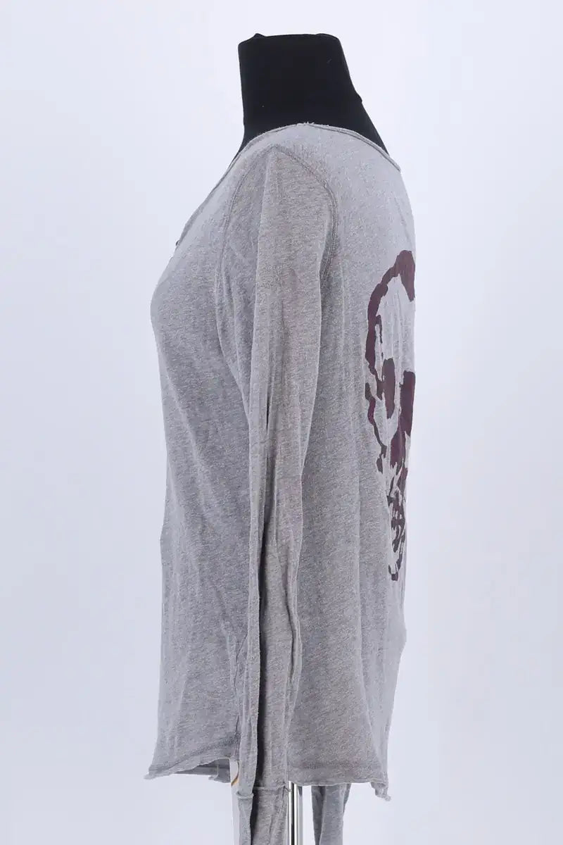T-shirt Zadig & Voltaire Anthracite en Coton