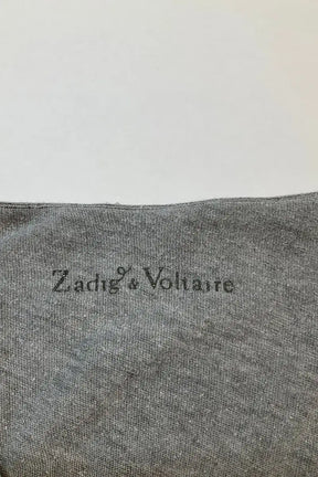 T-shirt Zadig & Voltaire Anthracite en Coton