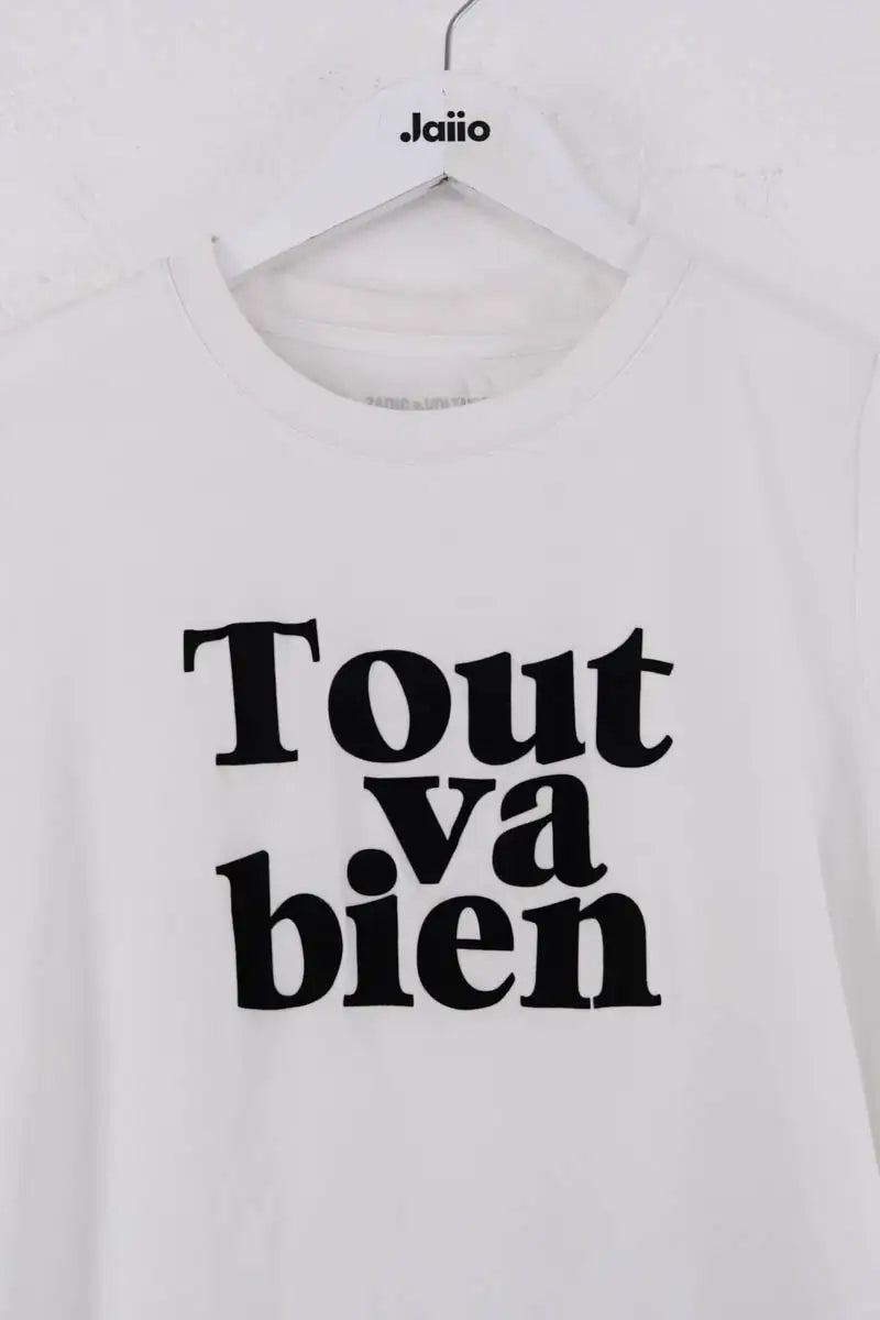 T-shirt Zadig & Voltaire Blanc en Coton