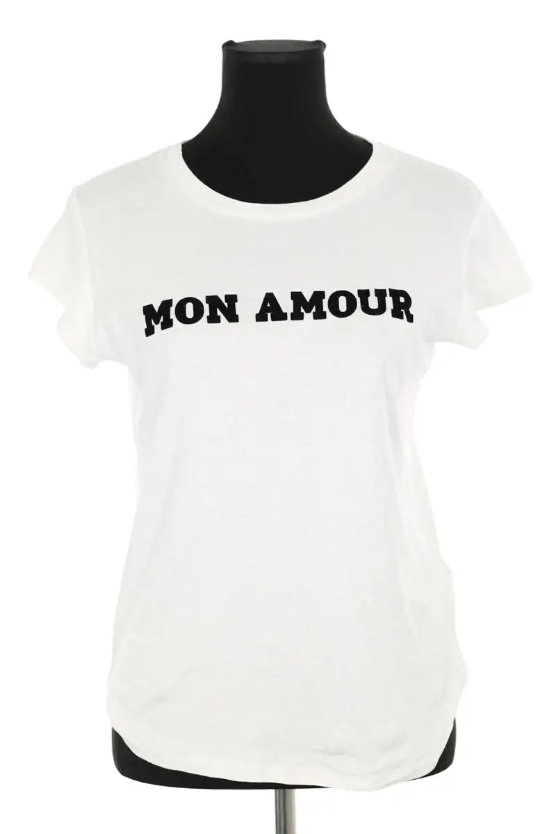 T-shirt Zadig & Voltaire Blanc en Coton, taille XS - Seconde Main