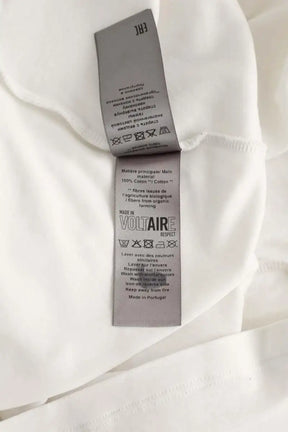 T-shirt Zadig & Voltaire Blanc en Coton