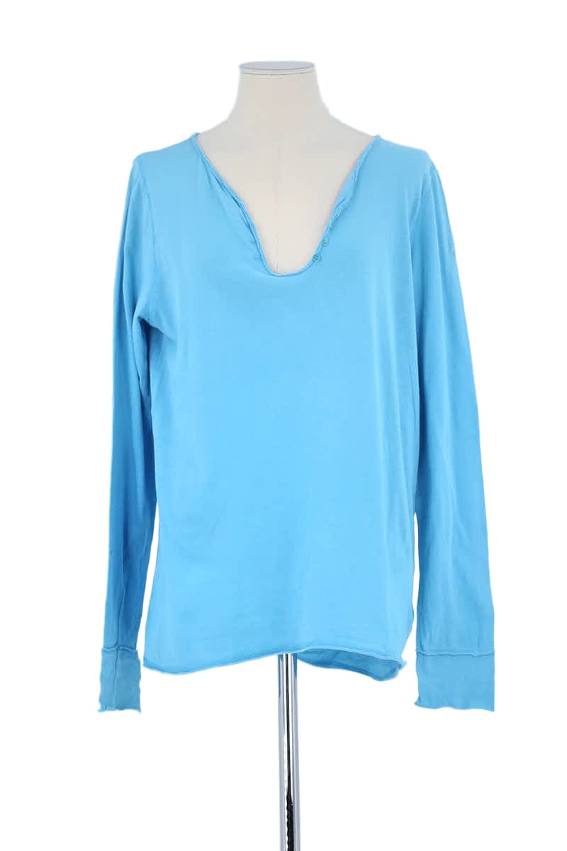 T-shirt Zadig & Voltaire Bleu en Coton, taille L - Seconde Main
