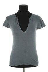 T-shirt Zadig & Voltaire Gris en Coton, taille S - Seconde Main