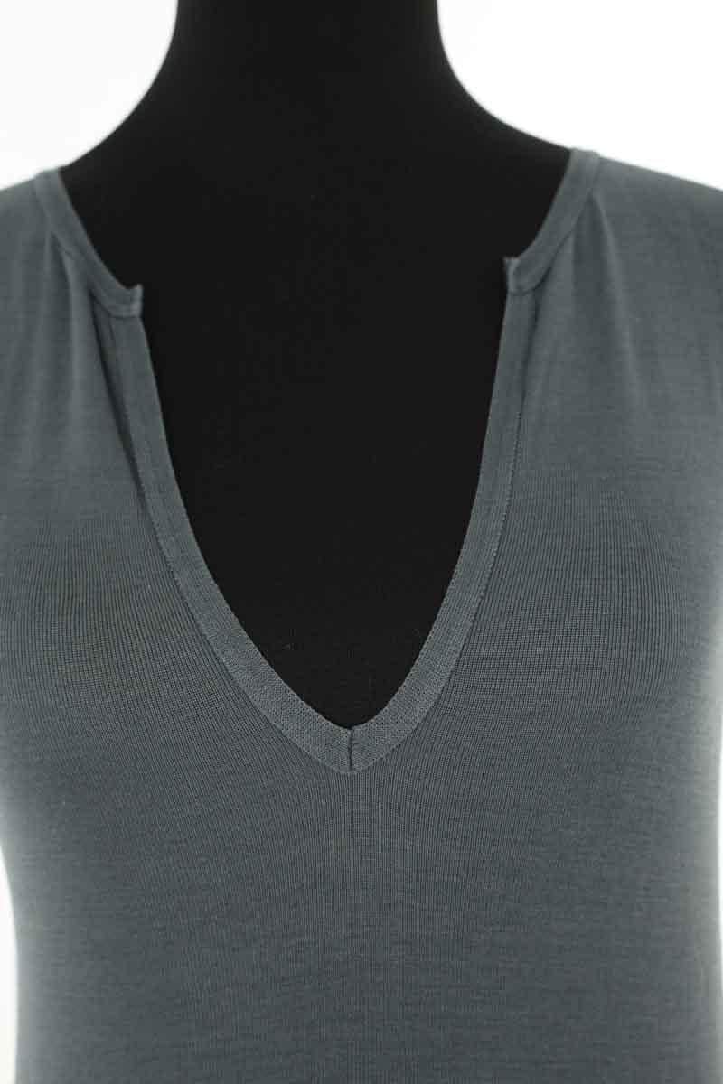 T-shirt Zadig & Voltaire Gris en Coton