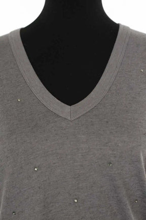 T-shirt Zadig & Voltaire Gris en Coton