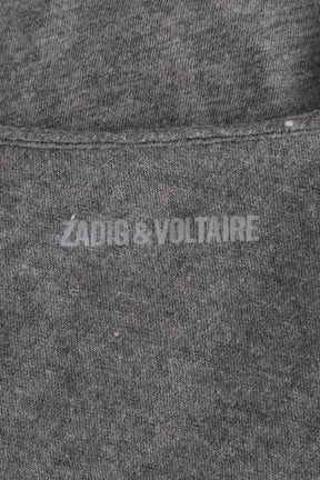 T-shirt Zadig & Voltaire Gris en Coton