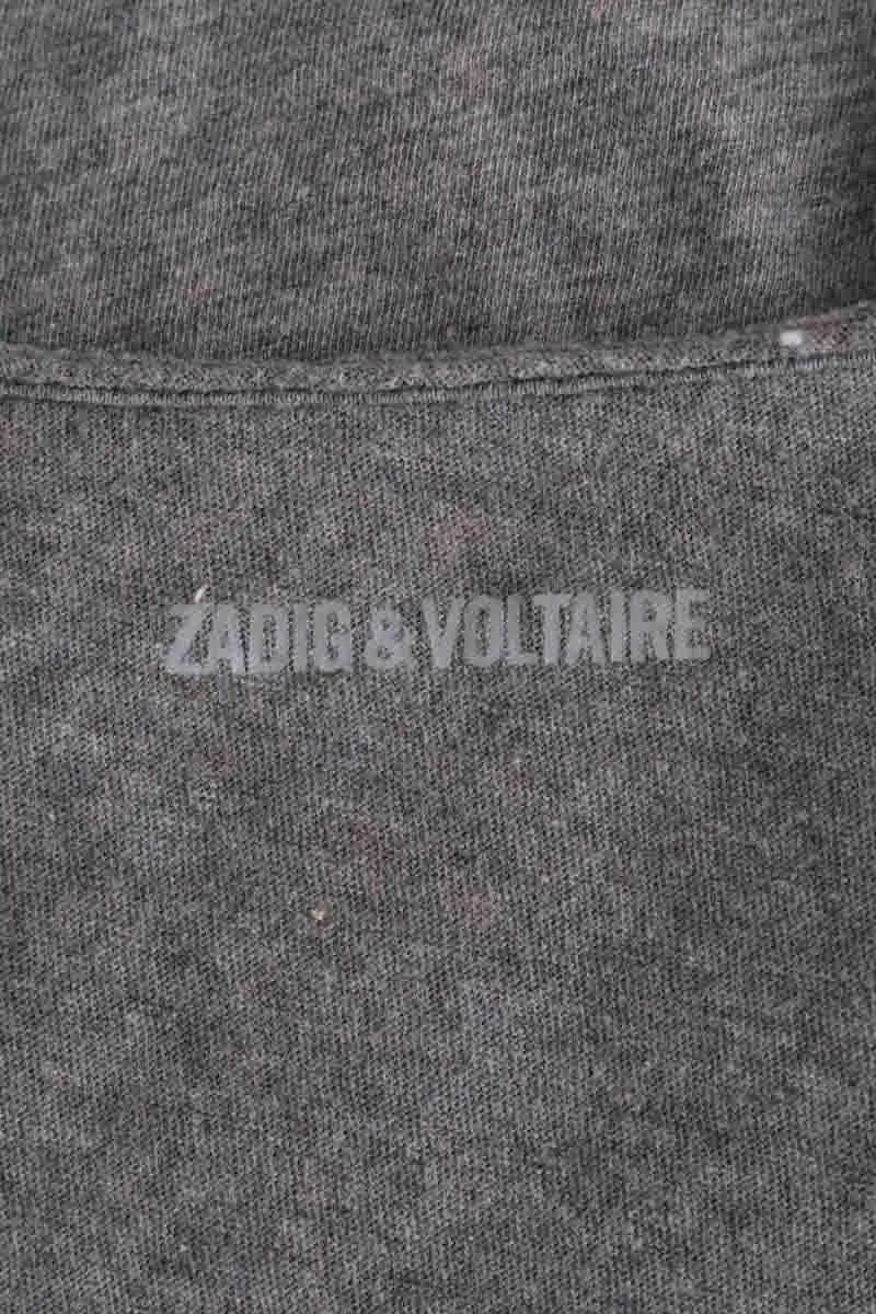 T-shirt Zadig & Voltaire Gris en Coton