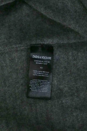 T-shirt Zadig & Voltaire Gris en Laine