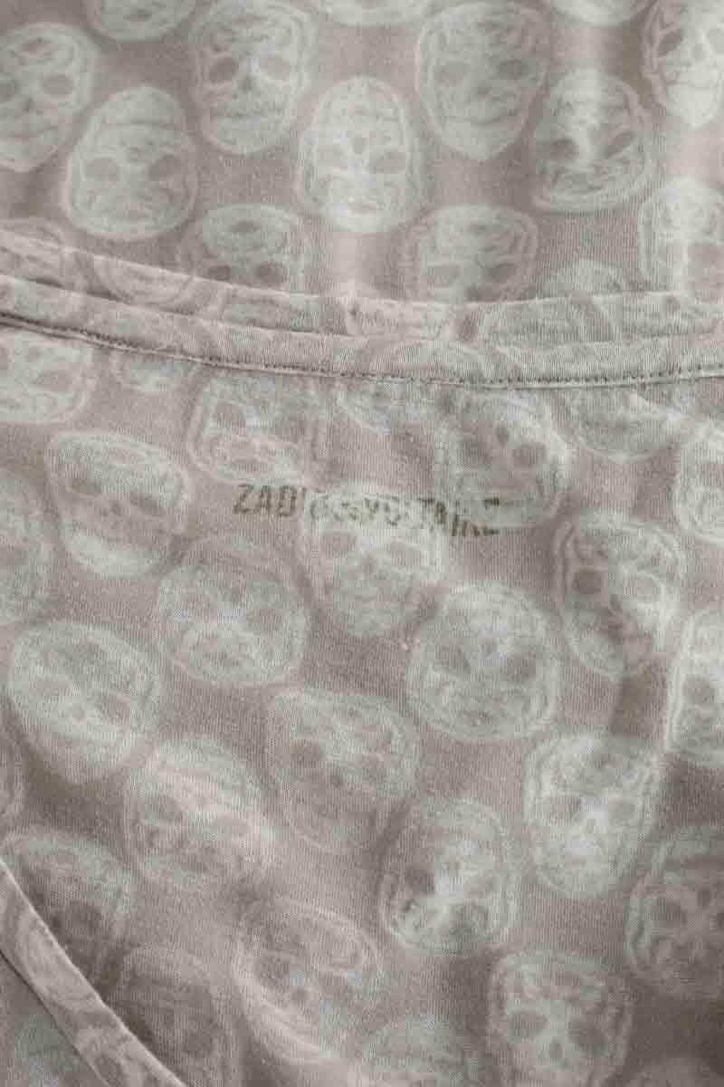 T-shirt Zadig & Voltaire Gris en Polyester