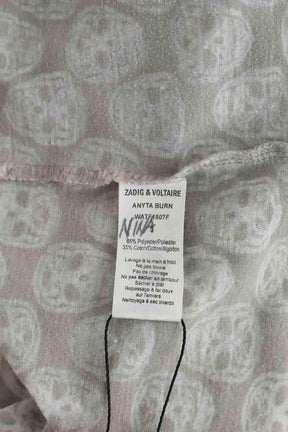 T-shirt Zadig & Voltaire Gris en Polyester