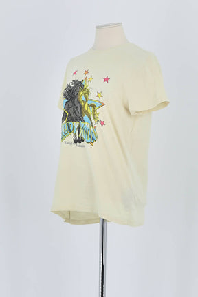 T-shirt Zadig & Voltaire Jaune en Coton