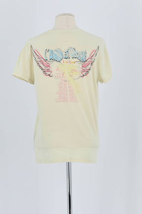T-shirt Zadig & Voltaire Jaune en Coton