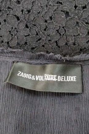 T-shirt Zadig & Voltaire Noir en Coton