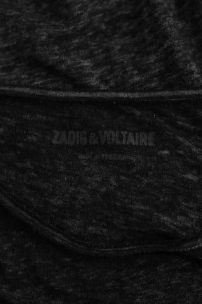 T-shirt Zadig & Voltaire Noir en Polyester