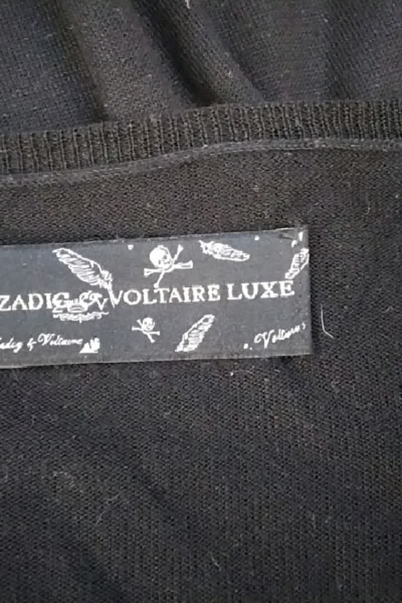 T-shirt Zadig & Voltaire Noir en Soie