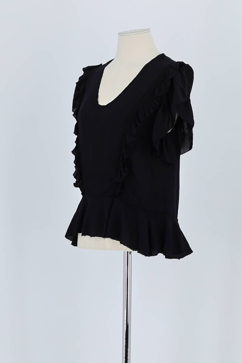 T-shirt Zadig & Voltaire Noir en Viscose