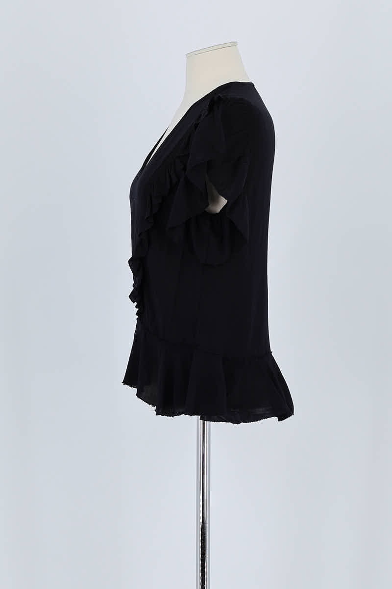 T-shirt Zadig & Voltaire Noir en Viscose