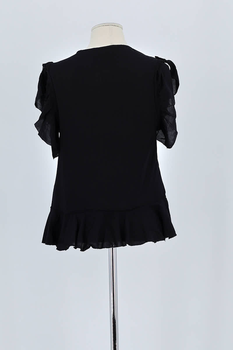 T-shirt Zadig & Voltaire Noir en Viscose