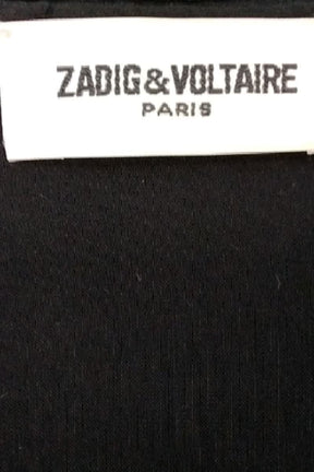 T-shirt Zadig & Voltaire Noir en Viscose