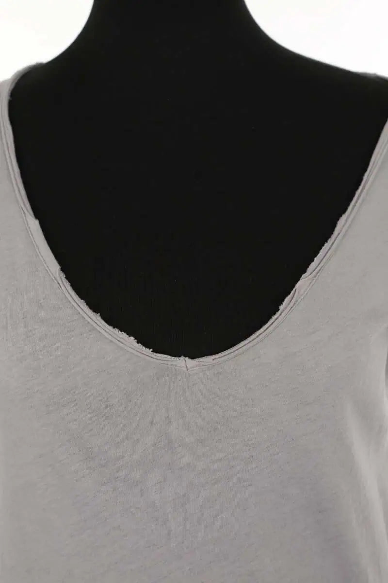 T-shirt Zadig & Voltaire Tarzan Gris en Coton