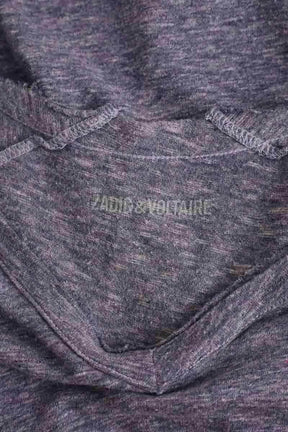 T-shirt Zadig & Voltaire Violet en Coton