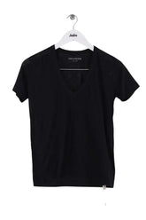 T-shirt Zadig & Voltaire Wassa burn Noir en Synthétique, taille XS - Seconde Main