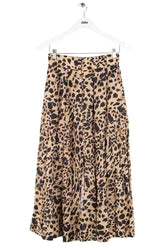 Jupe Zimmermann Beige en Lin, taille S - Seconde Main