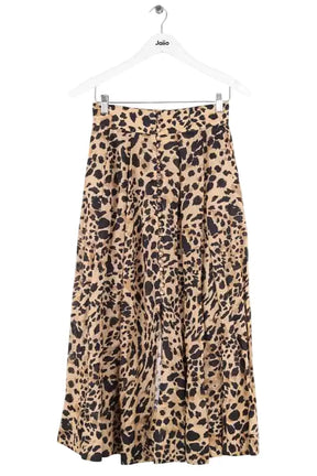 Jupe Zimmermann Beige en Lin, taille S - Seconde Main