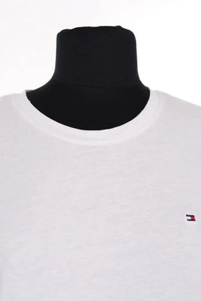 T-shirt Tommy Hilfiger Blanc en Coton