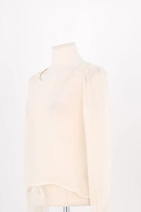 Blouse Joseph Ecru en Soie