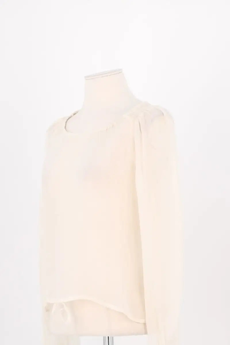 Blouse Joseph Ecru en Soie