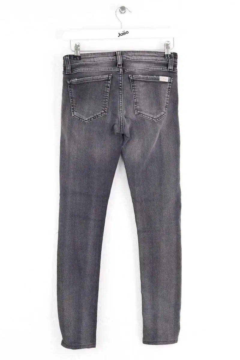 Jean slim Ba&Sh Gris en Coton