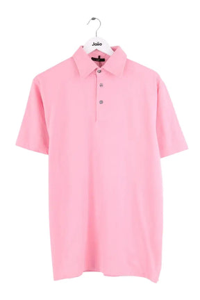 Polo Dunhill Rose en Coton, taille S - Seconde Main