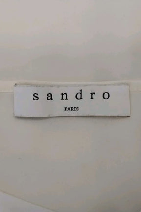 Top sans manche Sandro  Blanc